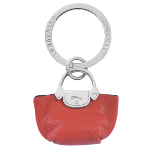 Kľúčenka Longchamp Le Pliage Cuir Kozene Damske Oranžové | OALESU710