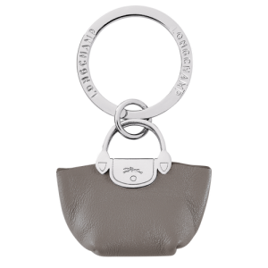 Kľúčenka Longchamp Le Pliage Cuir Kozene Panske Siva | QMZIRW719