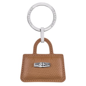 Kľúčenka Longchamp Roseau Kozene Damske Béžové | ZHVBDK154