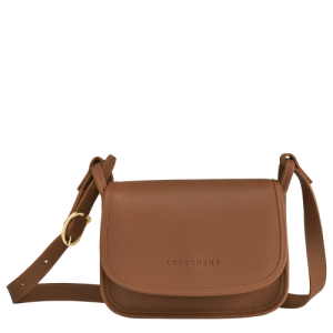 Mini Tašky Longchamp Le Foulonné S Kozene Damske Hnede | MFXBDS953