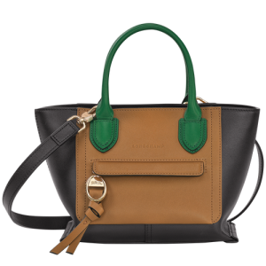 Mini Tašky Longchamp Mailbox S Kozene Damske Čierne | HCKFJE704