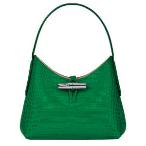 Mini Tašky Longchamp Roseau XS Kozene Damske Zelene | XJHPRI280