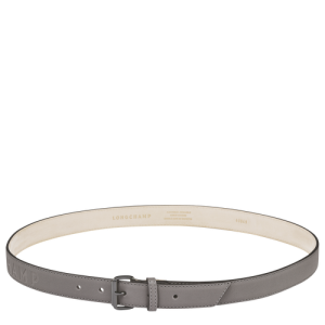 Opasky Longchamp Le Pliage Cuir Kozene Damske Siva | UMIEFT130