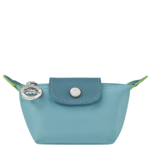 Penazenka Na Mince Longchamp Le Pliage Green Platene, Recycled canvas Damske Modre | SCATFU136