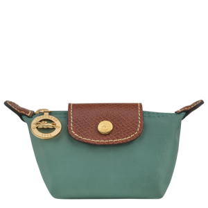 Penazenka Na Mince Longchamp Le Pliage Original Platene, Recycled canvas Damske Zelene | DGBFXZ963