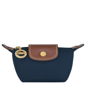 Penazenka Na Mince Longchamp Le Pliage Original Platene, Recycled canvas Damske Modre | PDYQSR635