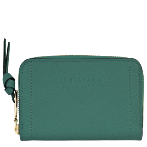 Penazenka Na Mince Longchamp Mailbox Kozene Damske Zelene | QOKYRM124