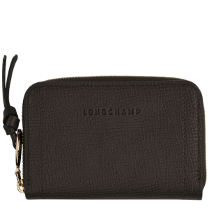Penazenka Na Mince Longchamp Mailbox Kozene Damske Hnede | WUOEQS562