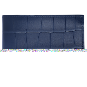 Penazenky Longchamp Croco Block Kozene Panske Modre | NABWXM920