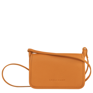 Penazenky Longchamp Le Foulonné Kozene Damske Oranžové | IABSED792