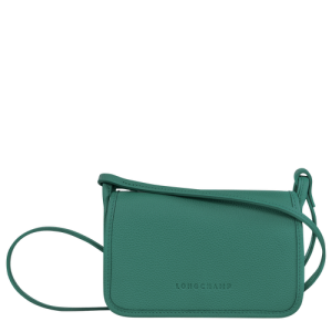 Penazenky Longchamp Le Foulonné Kozene Damske Zelene | NZDBKR736
