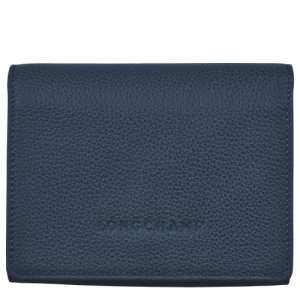 Penazenky Longchamp Le Foulonné Kozene Damske Modre | SARFKP962