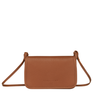 Penazenky Longchamp Le Foulonné Kozene Damske Hnede | YVUHMK832