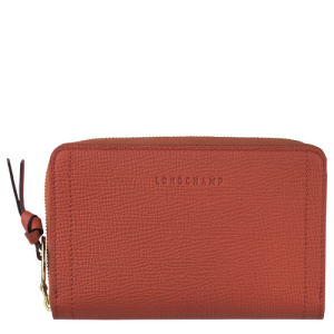 Penazenky Longchamp Mailbox Kozene Damske Oranžové | DHONPY582