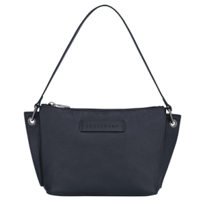 Pouches Longchamp 3D Kozene Damske Modre | VPRGSC480