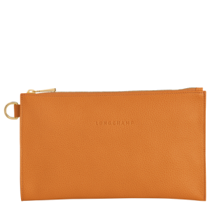 Pouches Longchamp Le Foulonné Kozene Panske Oranžové | QERCGN304