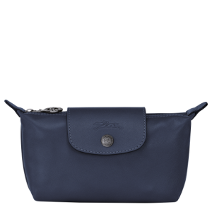 Pouches Longchamp Le Pliage Cuir Kozene Damske Modre | NOQMKC312