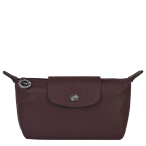Pouches Longchamp Le Pliage Cuir Kozene Damske Červené | QKGTHN980