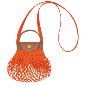 Pouches Longchamp Le Pliage Filet XS Platene Damske Oranžové | QKIMZV867