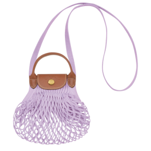 Pouches Longchamp Le Pliage Filet XS Platene Damske Nachový | VMNULJ947