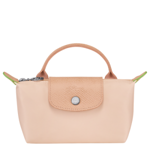 Pouches Longchamp Le Pliage Green Platene, Recycled canvas Damske Ruzove | OANSEU213