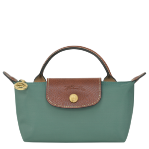 Pouches Longchamp Le Pliage Original Platene, Recycled canvas Damske Zelene | INDARQ647