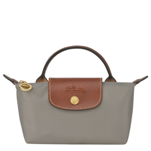Pouches Longchamp Le Pliage Original Platene, Recycled canvas Damske Siva | JTSOMH506