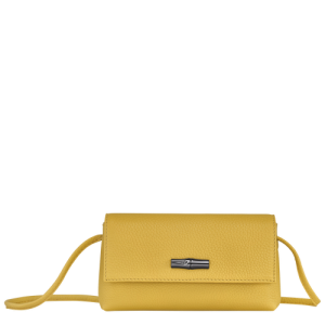 Pouches Longchamp Roseau Essential Kozene Damske Žlté | WPCVNO037
