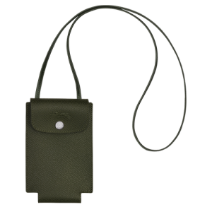 Puzdro na Mobil Longchamp Le Pliage Green Kozene Panske Zelene | EWHLGP271