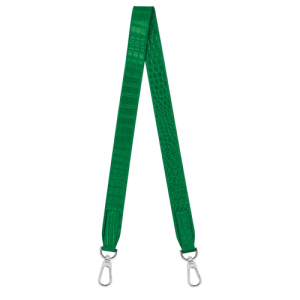 Shoulder Straps Longchamp Roseau Kozene Damske Zelene | DWBOMP675