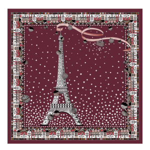 Silk Scarves Longchamp Fall-Zimná 2022 Podkategória Silk Damske Červené | OYTGXK540