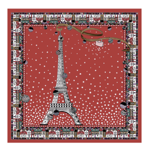 Silk Scarves Longchamp Fall-Zimná 2022 Podkategória Silk Damske Oranžové | POCFJY264