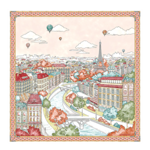 Silk Scarves Longchamp Fall-Zimná 2022 Podkategória Silk Damske Oranžové | XKQNHG362