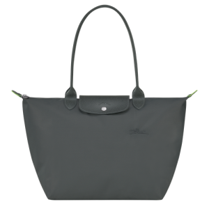 Taška Cez Rameno Longchamp Le Pliage Green L Platene, Recycled canvas Damske Siva | DNLGHC398