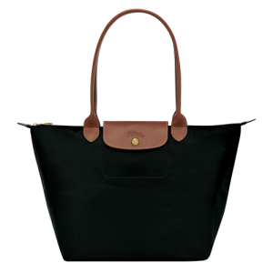 Taška Cez Rameno Longchamp Le Pliage Original L Platene, Recycled canvas Damske Čierne | LPAESN584