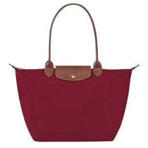 Taška Cez Rameno Longchamp Le Pliage Original L Platene, Recycled canvas Damske Červené | VUGAZT604