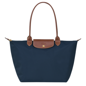 Taška Cez Rameno Longchamp Le Pliage Original L Platene, Recycled canvas Damske Modre | YTWPGZ013