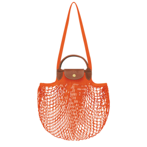 Taška Cez Rameno Longchamp Le Pliage filet Platene Damske Oranžové | PWVCML628