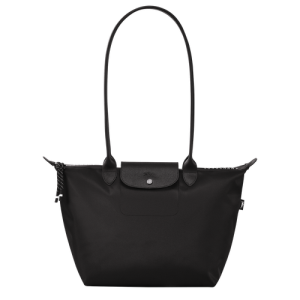 Taška Cez Rameno Longchamp Long Le Pliage Energy Platene, Recycled canvas Damske Čierne | NIZUKV154