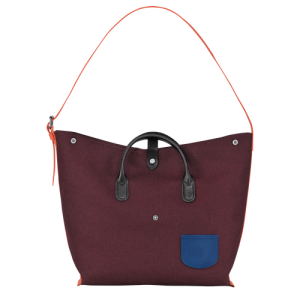 Taška Cez Rameno Longchamp Roseau Essential XL Platene Damske Červené | JLSWCO962