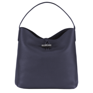 Taška Cez Rameno Longchamp Roseau Essential Kozene Damske Modre | XBQRZV340