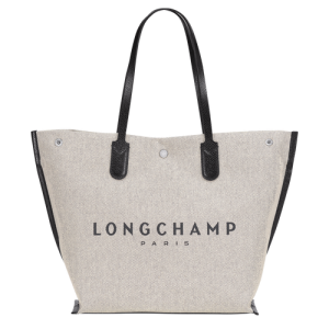 Taška Cez Rameno Longchamp Roseau L Platene Damske Béžové | FJDPVW480