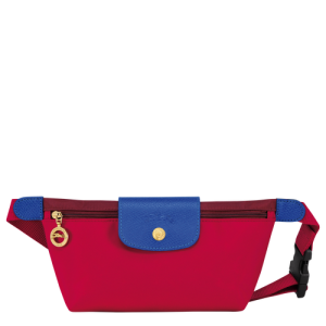 Taška Na Opasok Longchamp Le Pliage Re-Play Platene Damske Červené | ECXQSI816