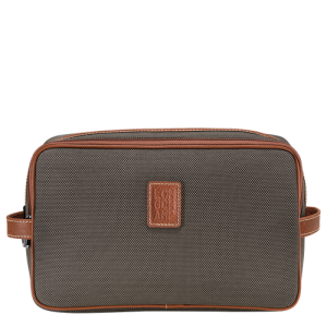 Toaletné Tašky Longchamp Boxford Platene Panske Hnede | QWLTMO378